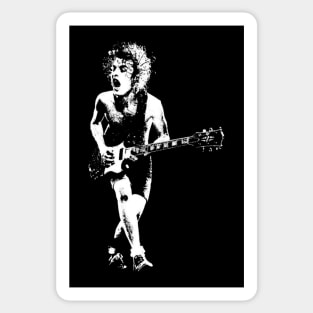 Angus Young Sticker